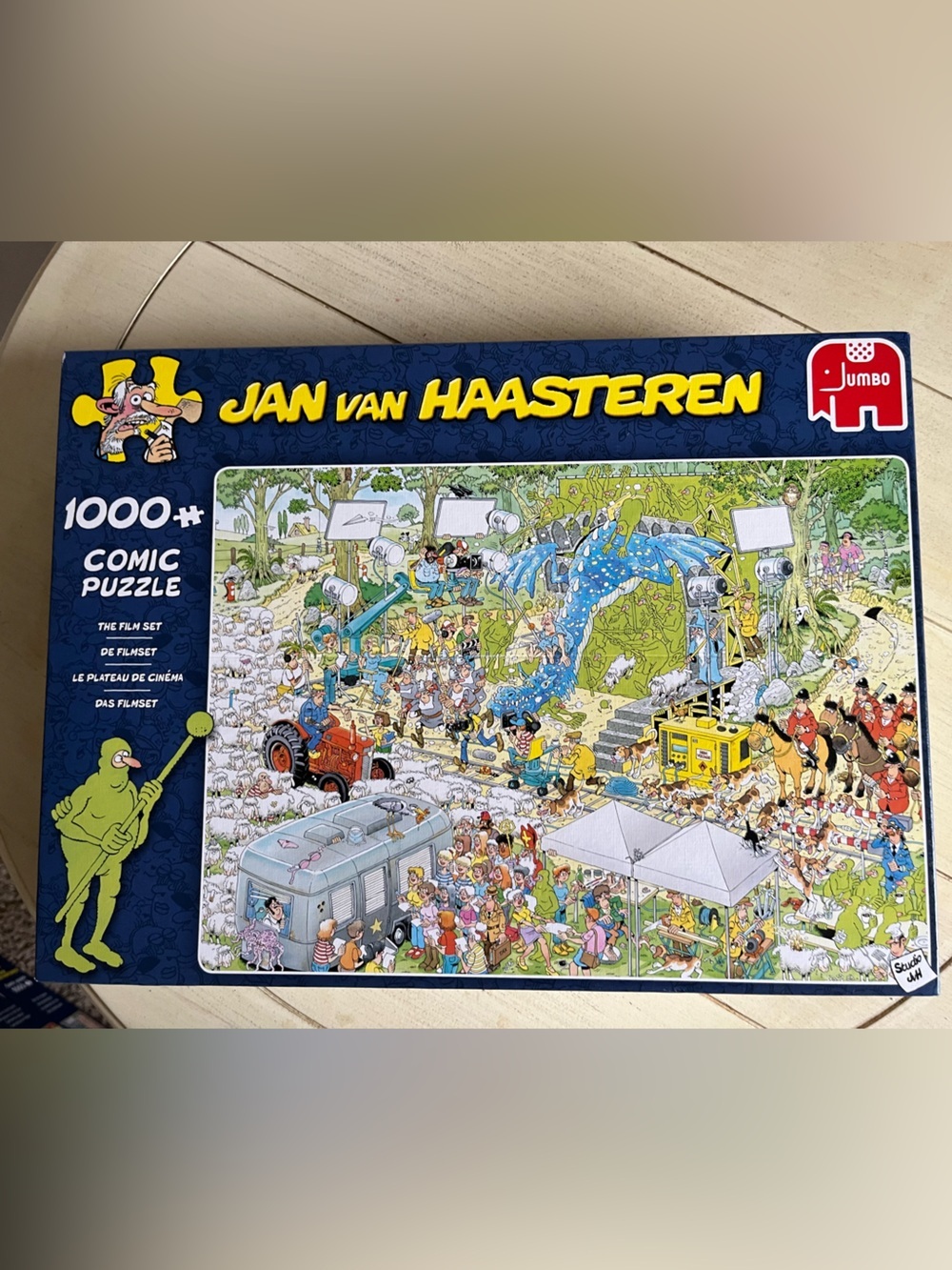 Jan van Haasteren 1000-Piece Comic Puzzle - Colorful Scene